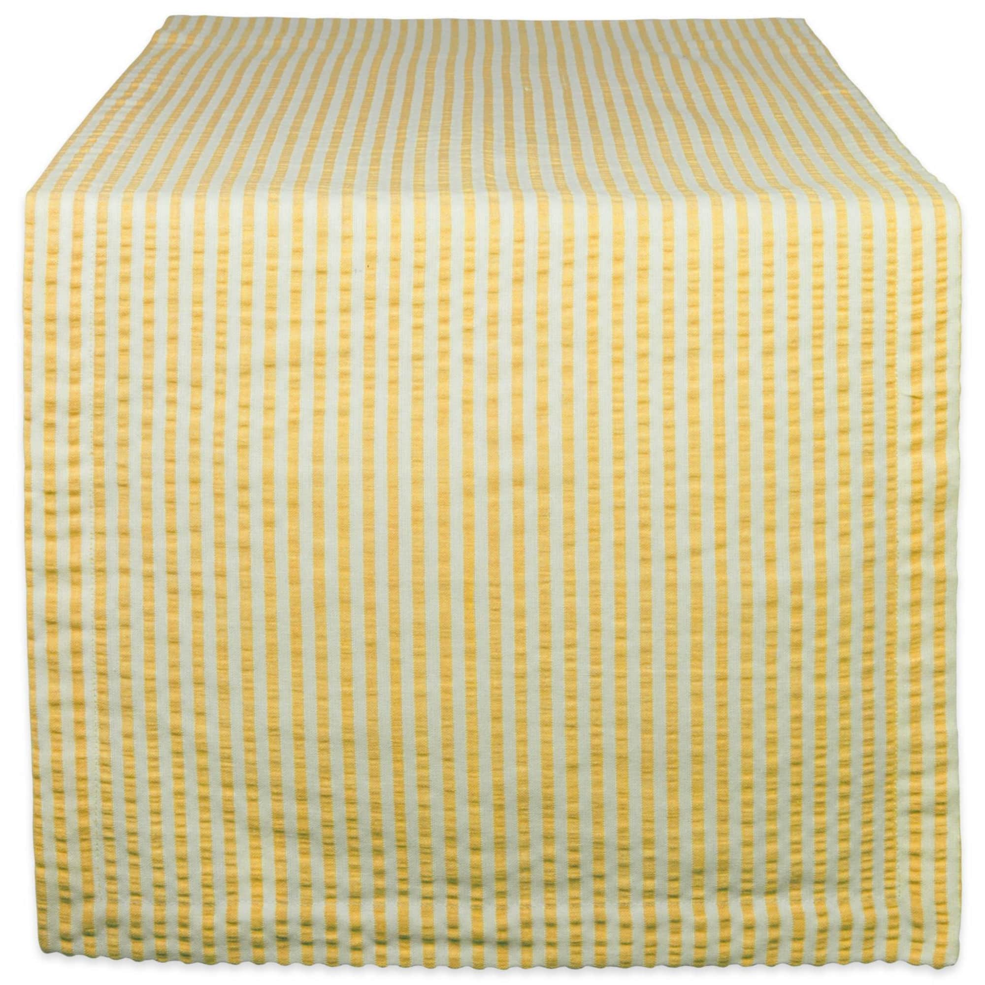 DII® 72" Seersucker Table Runner